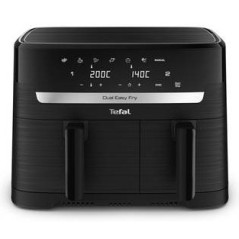 Tefal Dual Easy Fry EY901N10 Dobbelt Varmluftssteger - Perfekt til Sund og Lækker Madlavning!